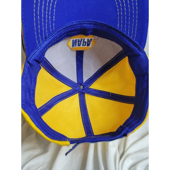 NAPA NASCAR Racing #9 Chase Elliot Cap Yellow and Blue Adjustable Hat - Picture 6 of 7